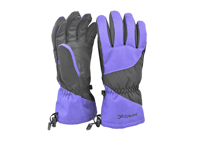 Women's 3M Thinsulate Lined Waterproof Microfiber Winter Ski Gloves